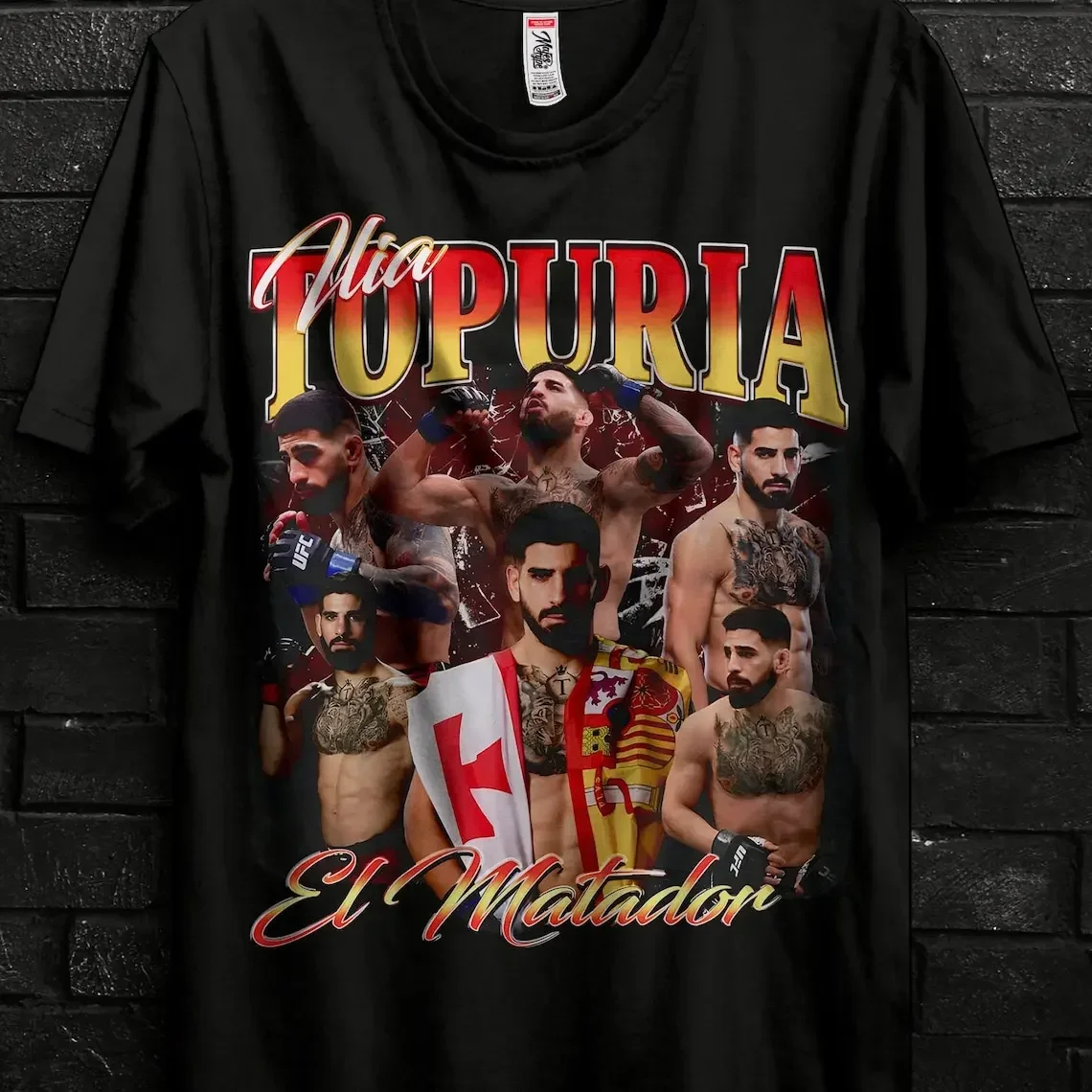 Ilia Topuria Shirt Meme Gift For ManEl Matador  ShitpostUgly SweaterCursed ShirtsOffensive MerchCringy HoodyFunny Vintage Tee