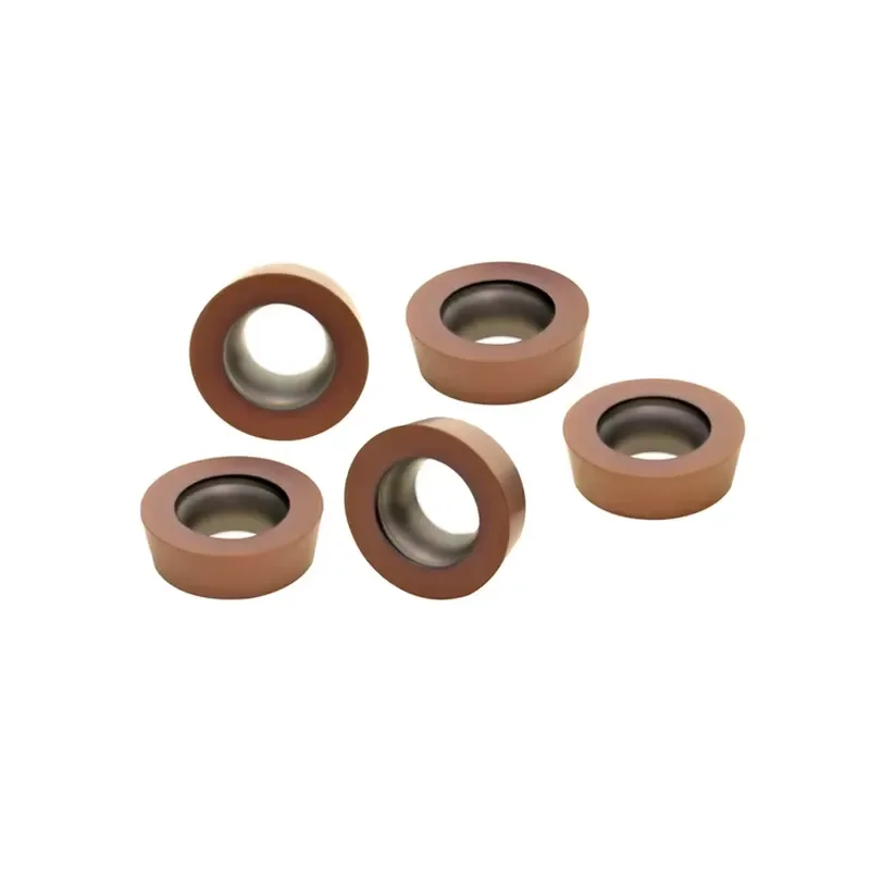 Ultra-fine Square Shoulder Carbide PVD Coated Milling Inserts RPMW1003MO-TT High-Precision OEM Applications 5-Axis