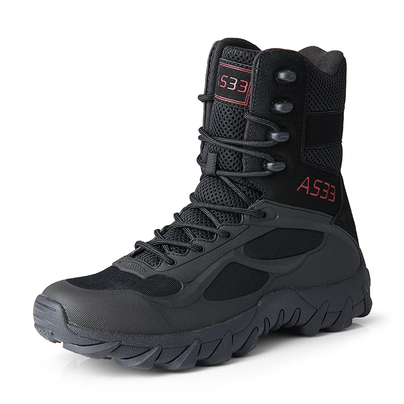 Winter Style Fans Tactical Training Boots Men Women Outdoor Climbing Hiking Hunting Camping Breathable Non-slip Sports Shoes