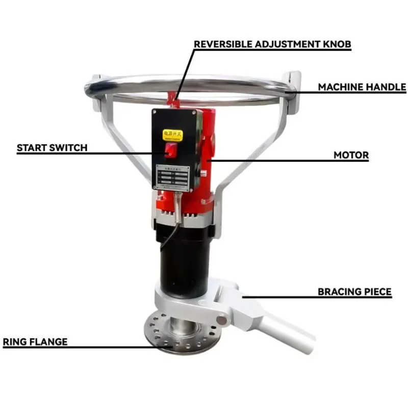 Portable Ground Screw Driver Post Pile Driver Electric Driver Machine Solar Ground Screw Machine