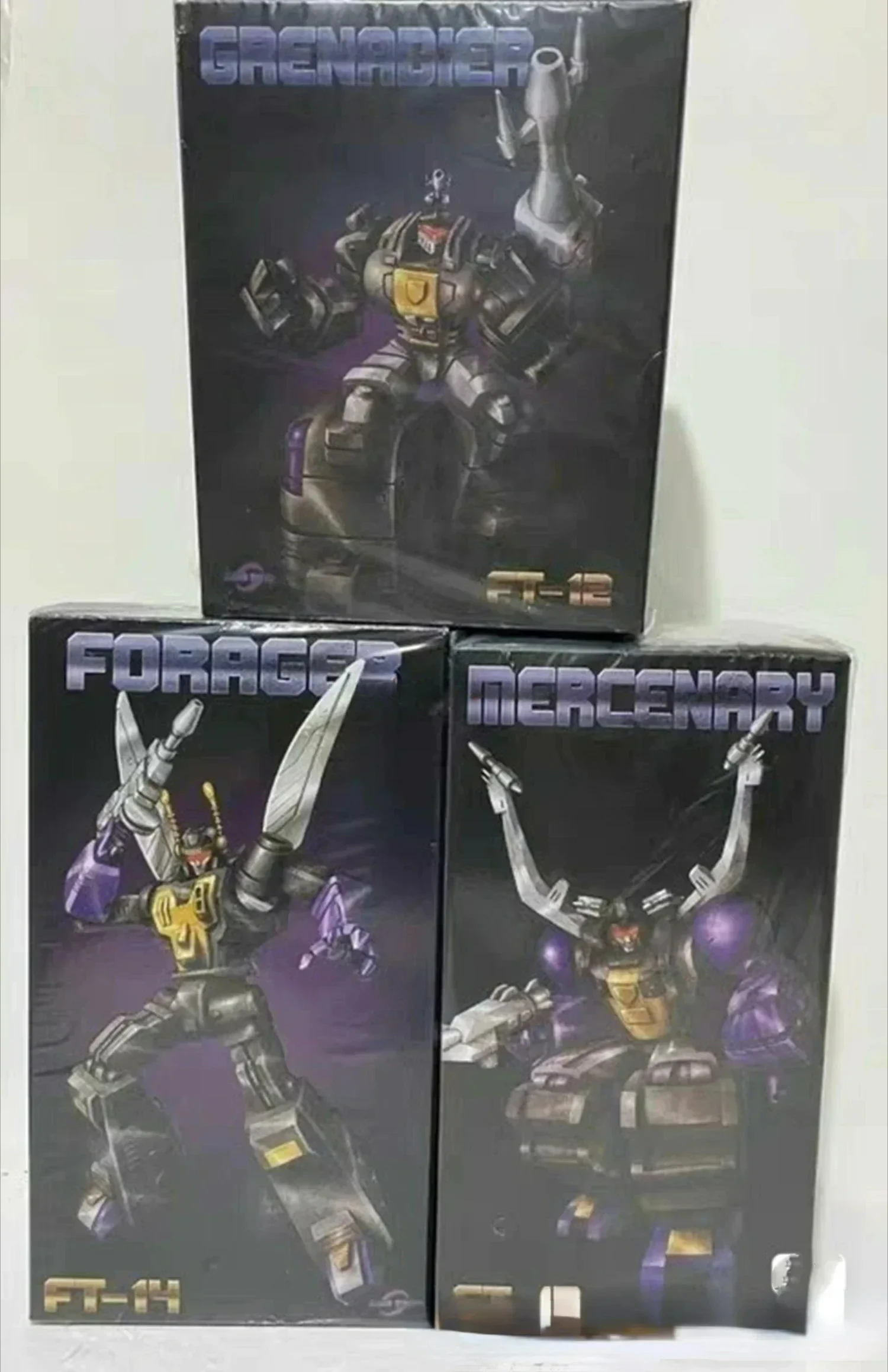Tersedia FansToys Transformasi FT-12 FT-13 FT-14 Insecticon Kickback SHRAPNEL Bombshell Mp Rasio Robot Action Figure