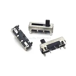 5 Piece C100N 18MM Straight Slide Potentiometer 10MM Stroke Toy Fader Sliding Rheostat B1K B10K B20K B50K Handle 5MM
