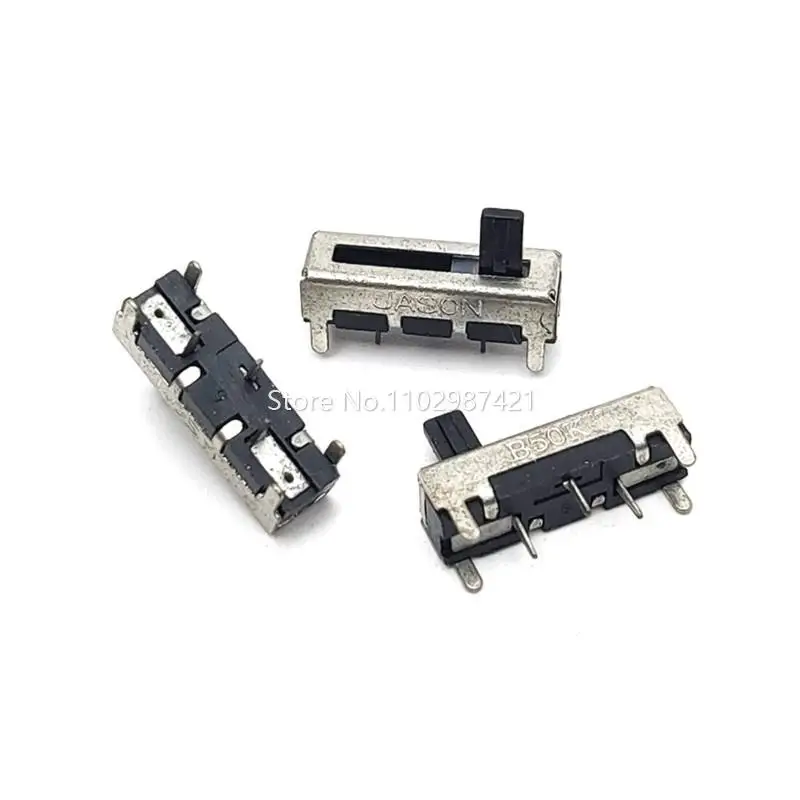 5 Piece C100N 18MM Straight Slide Potentiometer 10MM Stroke Toy Fader Sliding Rheostat B1K B10K B20K B50K Handle 5MM