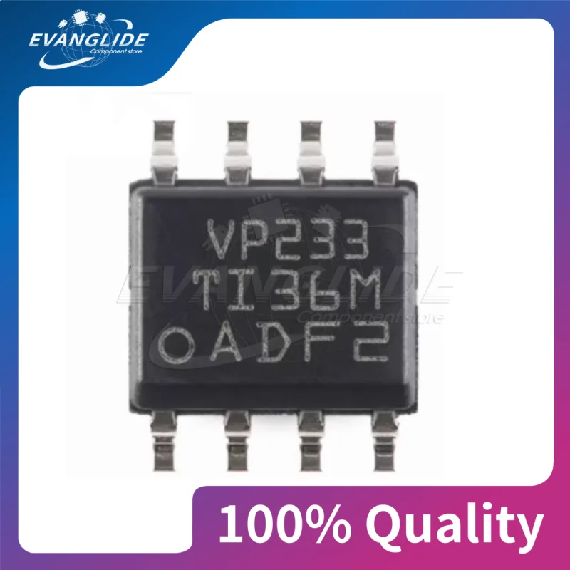 10 PCS/LOT 100%Quality & New VP233 SN65HVD233DR SOP8 Standby Mode CAN Transceiver Chip