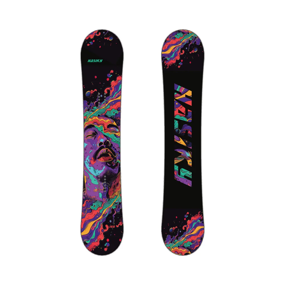 

Hasiky OEM Factory Customise Poplar Wood Core Snowboards Professional All Mountain Snow Board