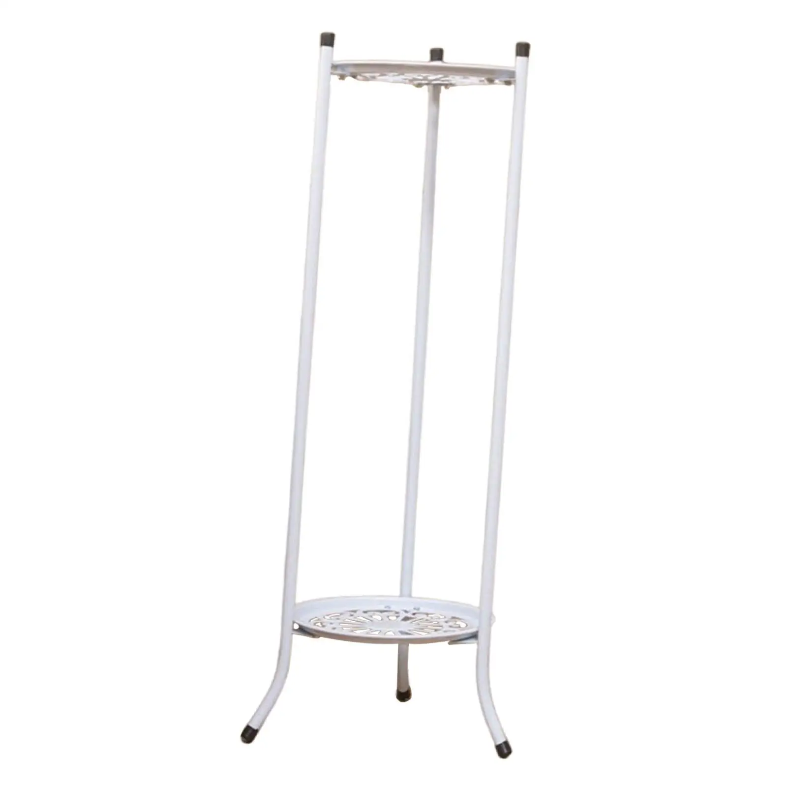 Multi Level Iron Plant Stand Corner Flower Pot Rack Holder Display Shelf for Balcony Indoor Outdoor Furniture
