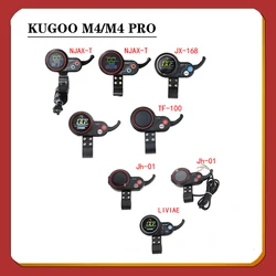 For KuGoo M4 Electric Scooter Instrument Display Panel 36V48V TF ‑ 100 Displays 5 / 6-Pin Communication Instrument