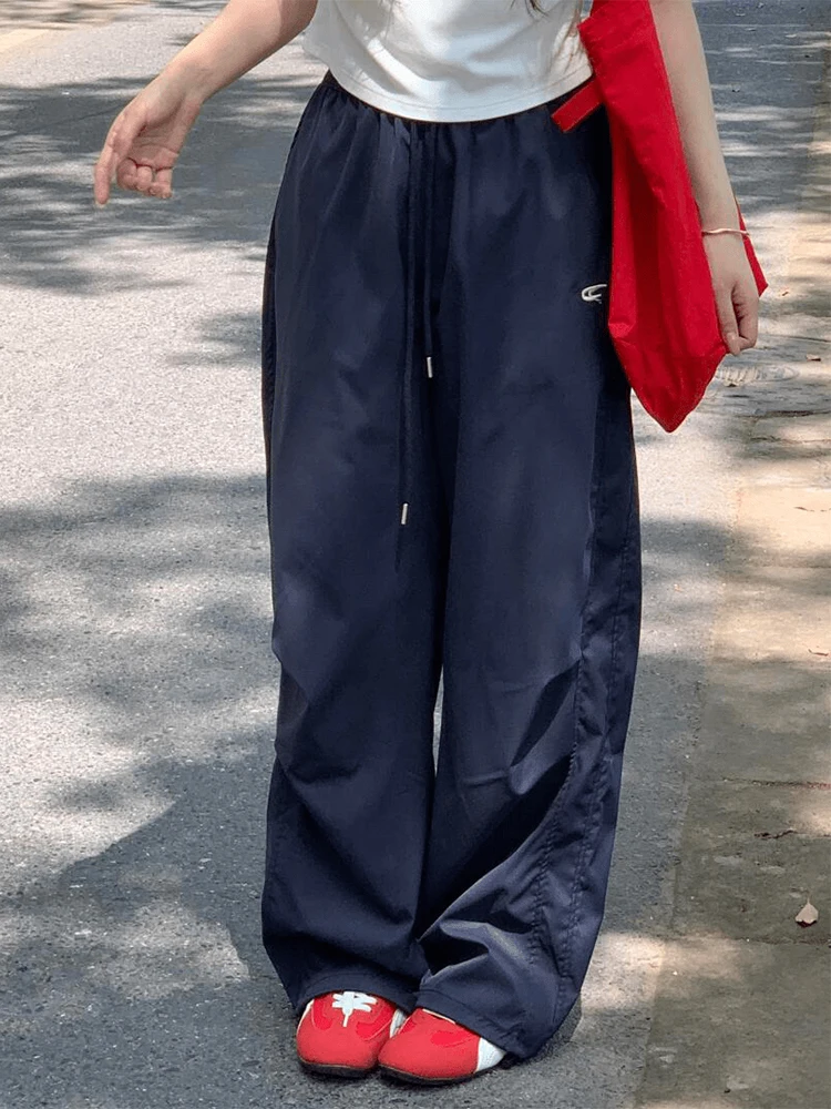 

Qui Dry Нейлоновые рабочие брюки Прямые повседневные брюки Летние американские брюки для мужчин и женщин Молодежная энергия Faion