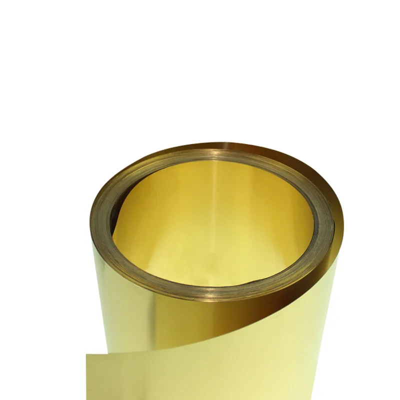 1Meter Length Brass Foil Plate 10/20/30/40/50mm Width 0.1mm 0.2mm 0.3mm 0.4mm 0.5mm Thickness Copper Belt Metal Sheets