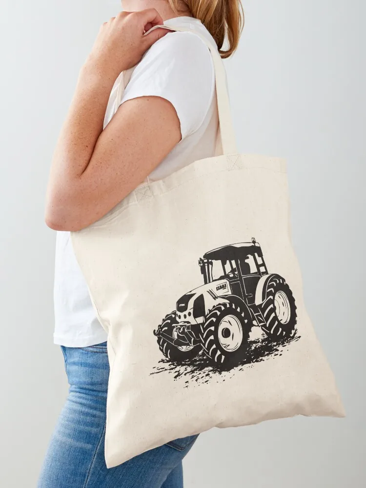 

Tractor Tote Bag Custom bag Women's tote bag custom canvas shopping trolley