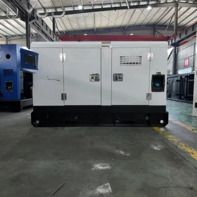 Silent Diesel Generator 20-50kW 25-50kVA 3 Phase Water Cooled 50/60Hz Brushless ATS Optional