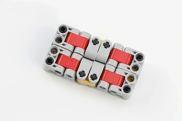 Piccoli blocchi di particelle: giocattolo Fidget in stile cubo di Rubik per alleviare lo stress e l'ansia (giocattolo da scrivania)
