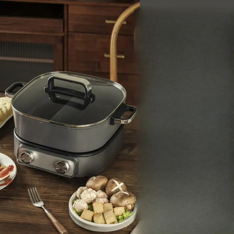 

Electric hot Multifunctional cooking Mandarin duck Electric heating pot Split hot Electric pot Household