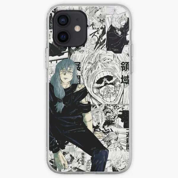 Aoi Mahito-Capa de Silicone Personalizável para iPhone, Capa Resistente para iPhone X, XS, XR Max, 11, 12, 13, 14 Pro Max, Mini 6, 6S, 7, 8 Mais