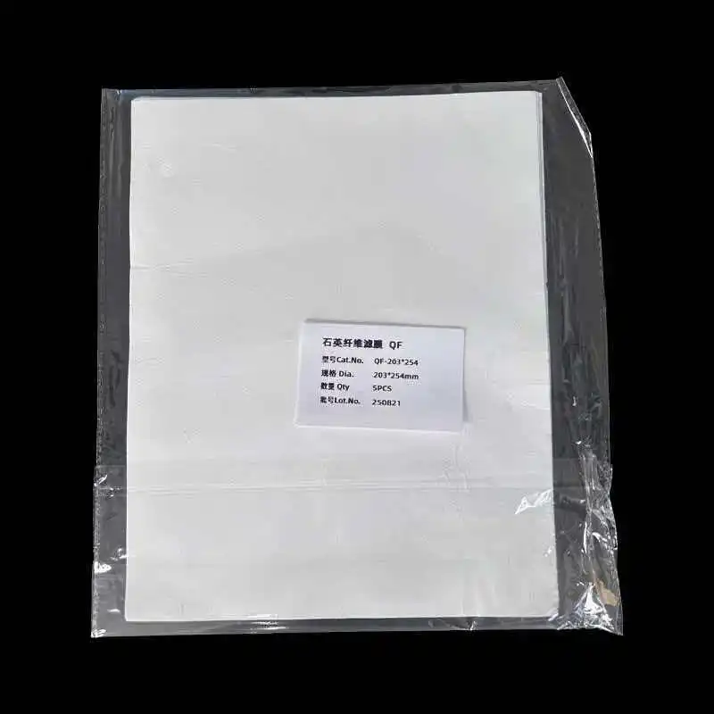 Environmental Sampling and Detection of Dioxins Using 203 × 254mm Quartz Fiber Filter Paper Instead of 420064 420063