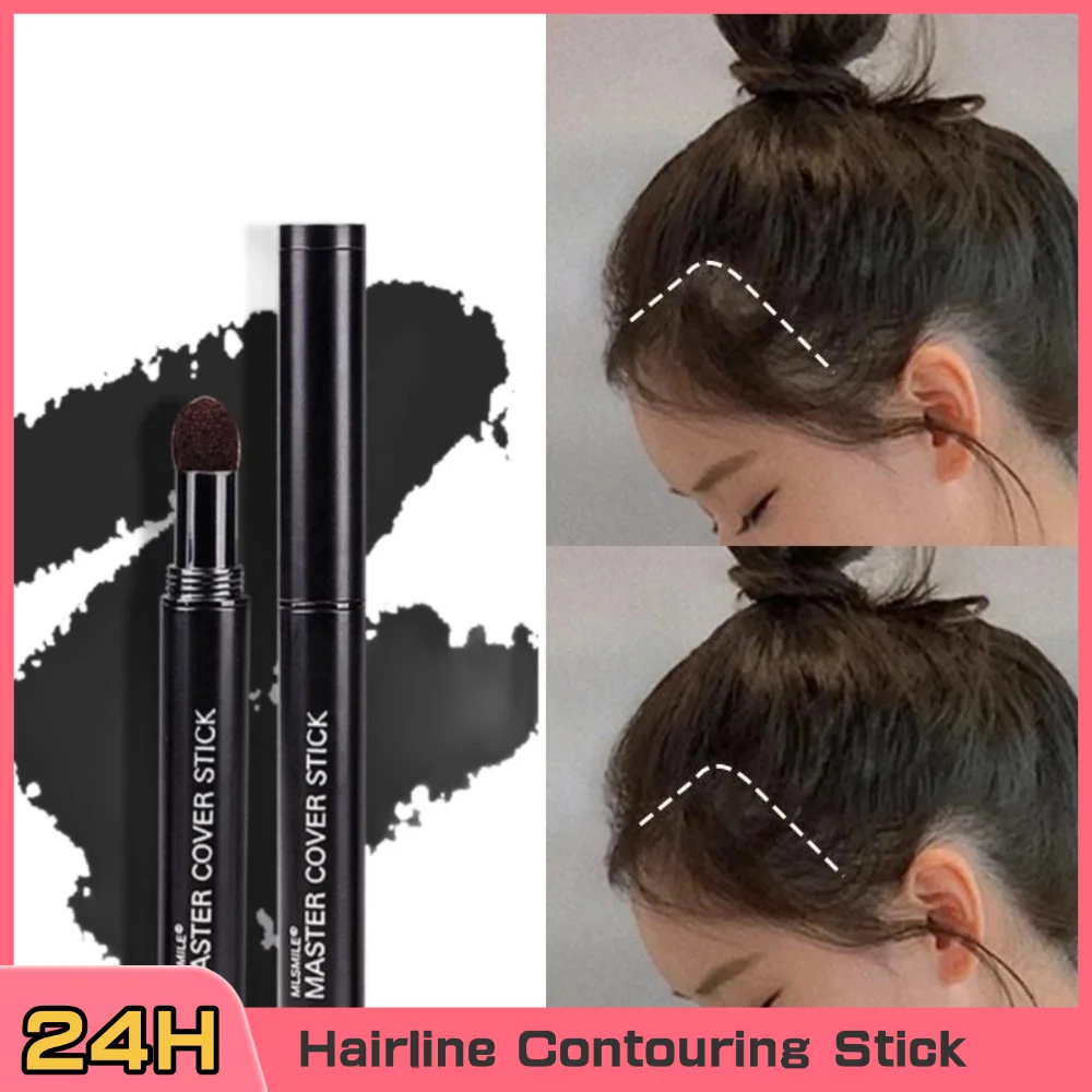 ヘアライン修正された修復スティックペン瞬時に黒根カバーアップ自然な髪の充填ヘアラインシャドウパウダーヘアカバレッジ