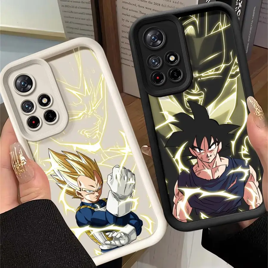 Cartoon Goku D-Dragon Balls Phone case for Xiaomi Redmi Note 10 10S 11S 11 12 Pro 13 12S Pro 13ProPlus 12ProPlus 4G 5G case
