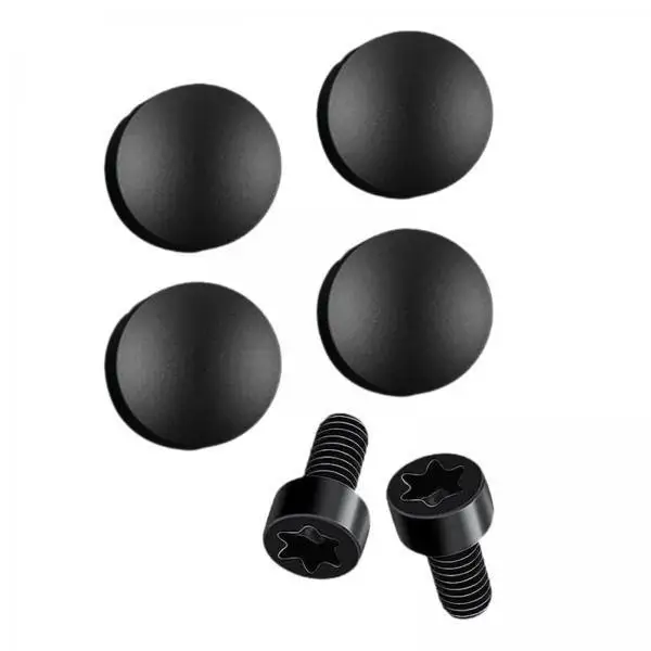 Universal Doorbell Button Repair Kit Silicone Replacement for Split Cracked Buttons Home Use Portable Black
