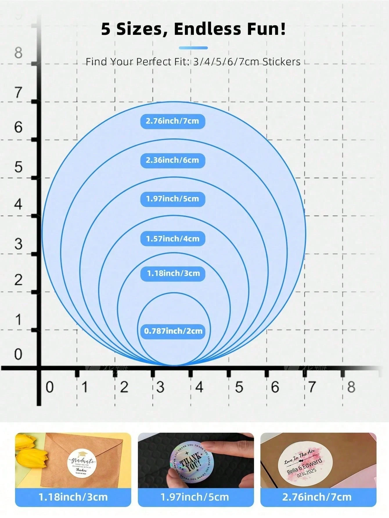 ملصقات أسماء شخصية 4-6 سم - ملصقات عيد الميلاد القابلة للتخصيص، ملصقات هدايا عيد الميلاد، زينة العطلات، هدايا الحفلات #6