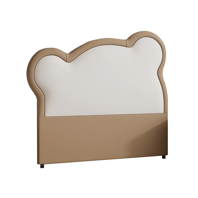 2025 new princess children's headboard soft bag backrest floor space saving cartoon solid wood thin bedside single purchase