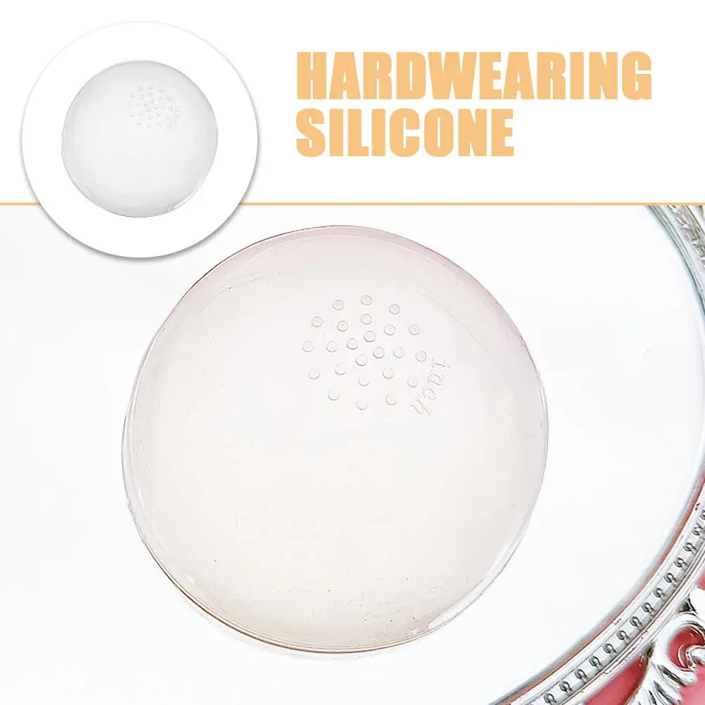 2Pcs Clear Silicone Cap Anti-Slip Protector Head Cover for Bjd 1 12 Holder Hair Protection Accessory Accessories