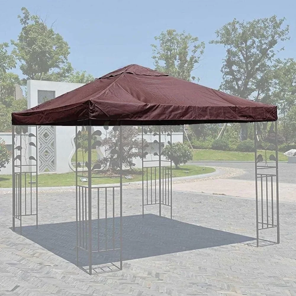 

Pavilions, 3-meter x 3-meter replacement canopy, waterproof canopy, single-layer canopy, 300D polyester fabric1.18x0.79x0.39