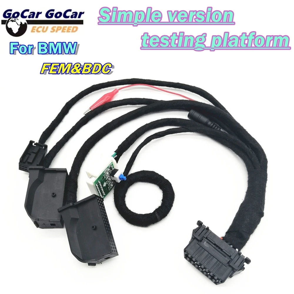 

Key Programmer Adapter Cables For BMW F20 F30 F35 X5 X6 I3 FEM BDC Testing Platform Cable 4 Interfaces Control Module Test Tools