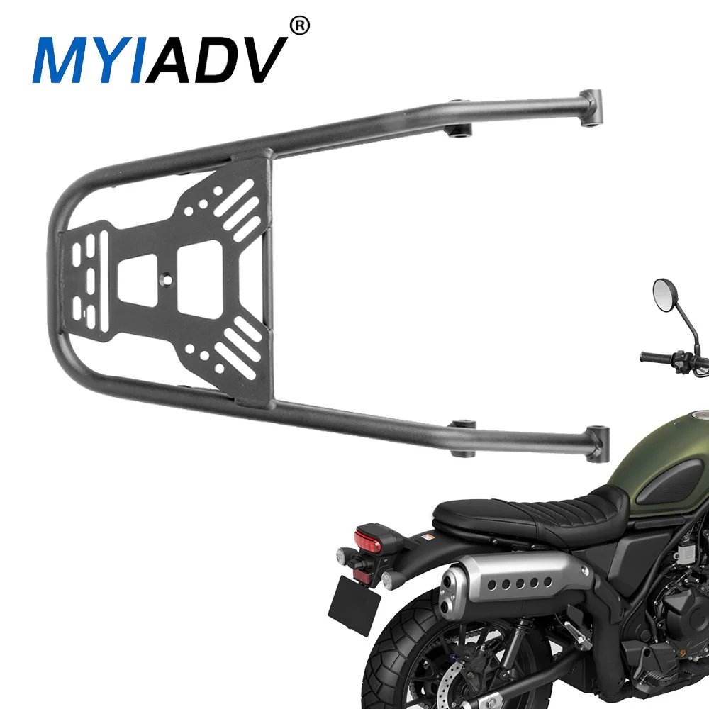 

Motorcycle Shelf Holder Rear Luggage Cargo Rack Carrier Box Mount Backrest For HONDA CL 250 300 500 CL250 CL300 CL500 2023 2024