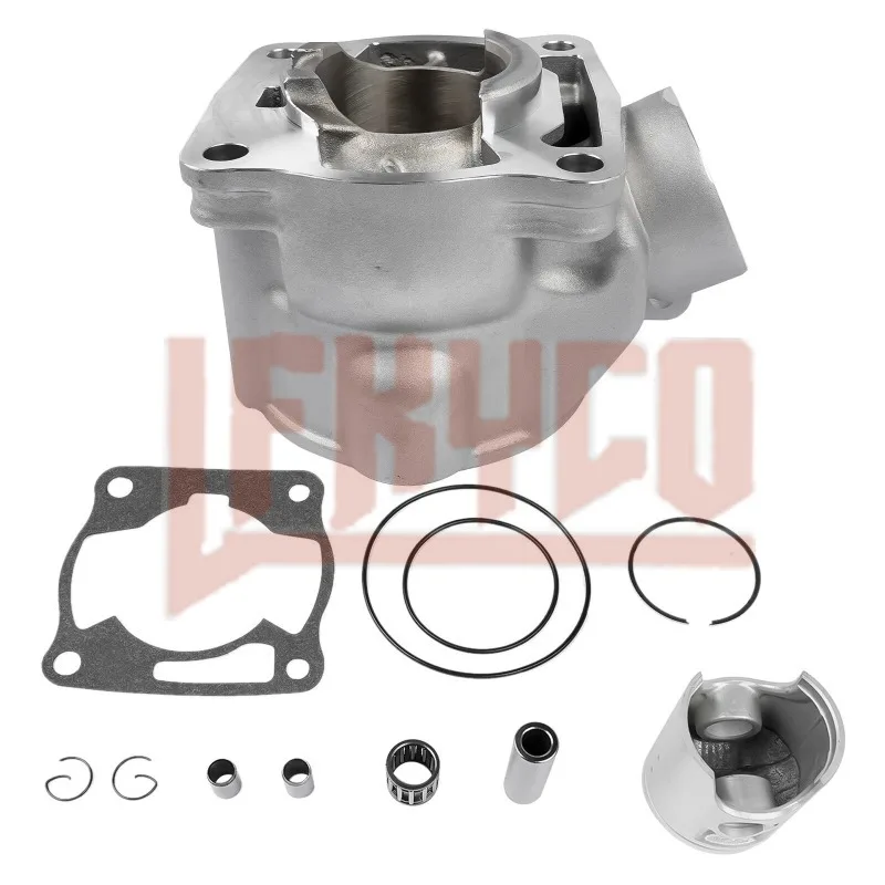 ชุดประกอบฝาสูบรถจักรยานยนต์พร้อมปะเก็นและลูกสูบ สำหรับ YAMAHA YZ80 YZ85 2002-2014 เครื่องยนต์ ATV ควอดไบค์ รถวิบาก โกคาร์ท