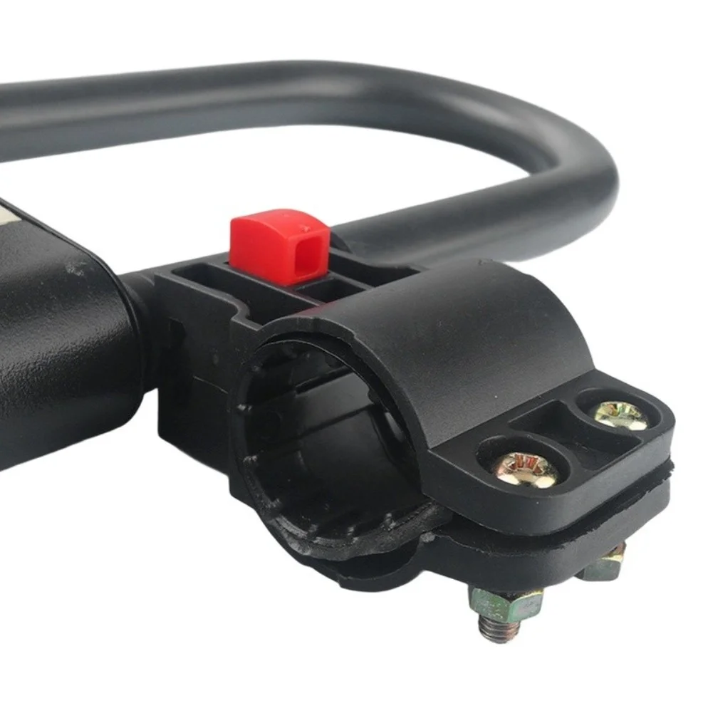 Alloy Steel U-Lock with Dual Authentication and Mounting Bracket for Bike E-Bike Motorcycle Security Applications