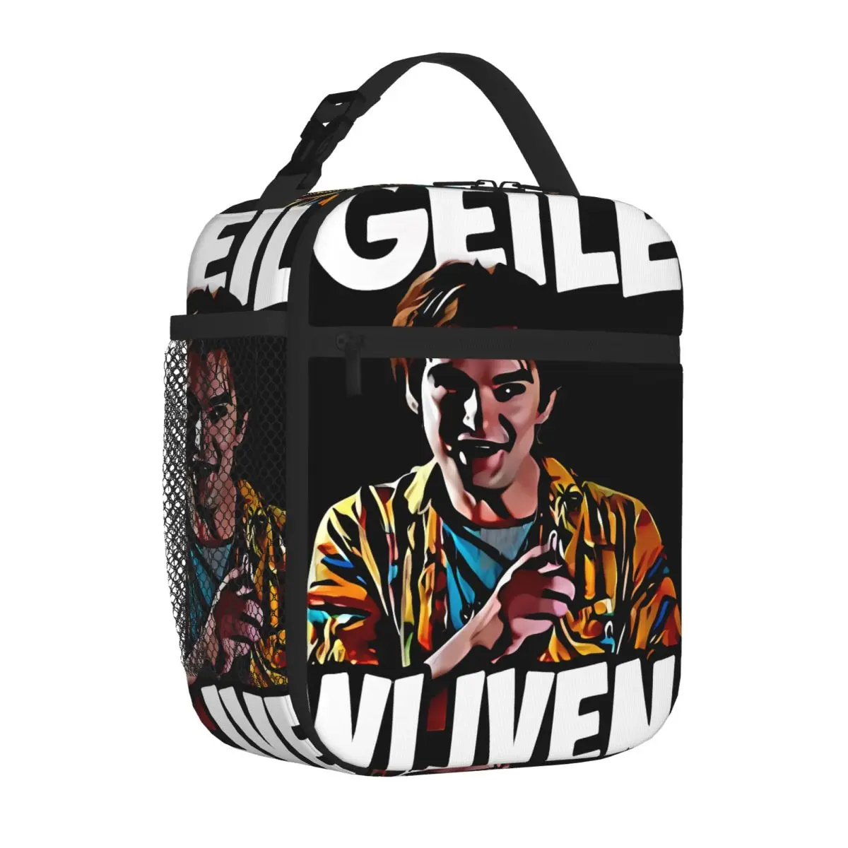 Bestselling GEILE WIJVEN Hip Hop Shoulder Lunch Bag Beach Outing Neoprene Lunch Bag