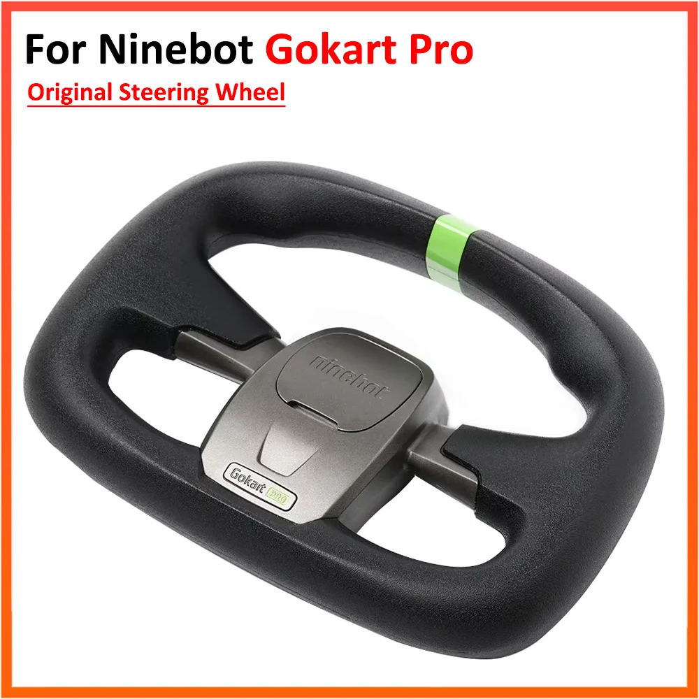 Original Steering Wheel For Ninebot Gokart Pro Kart Kit Refit Smart Self Balance Electric Scooter Accessories Parts