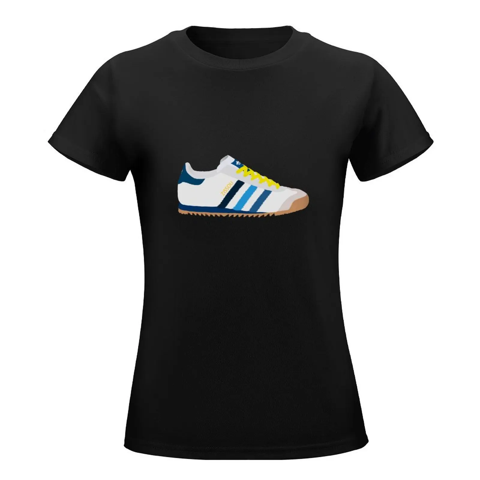 Zissou Shoe T-Shirt summer top Female clothing Blouse Woman clothing