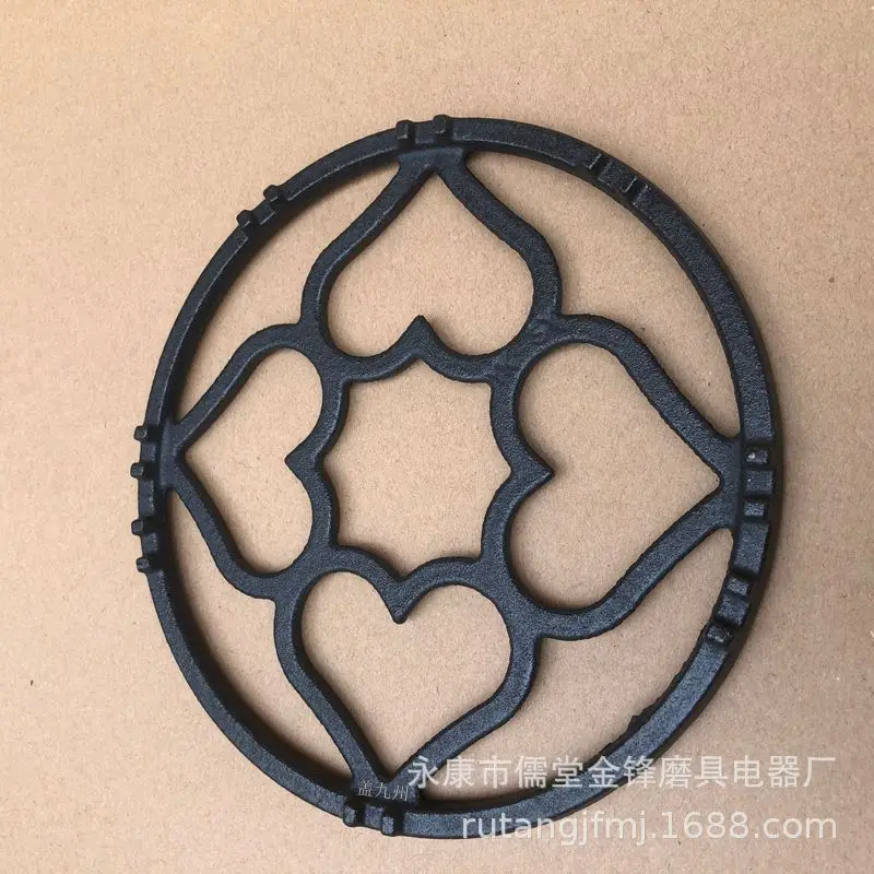 

10Pcs universal cast iron milk pot holder bracket, gas stove bracket, auxiliary anti-skid 5-claw 4-claw pot holder accessories,