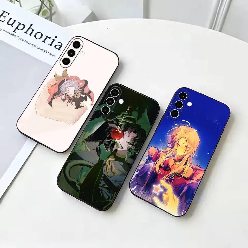 The F-Freak Circus  Black Soft Case for Samsung Galaxy A73 72 71 70 53 52 A1 Others Cover