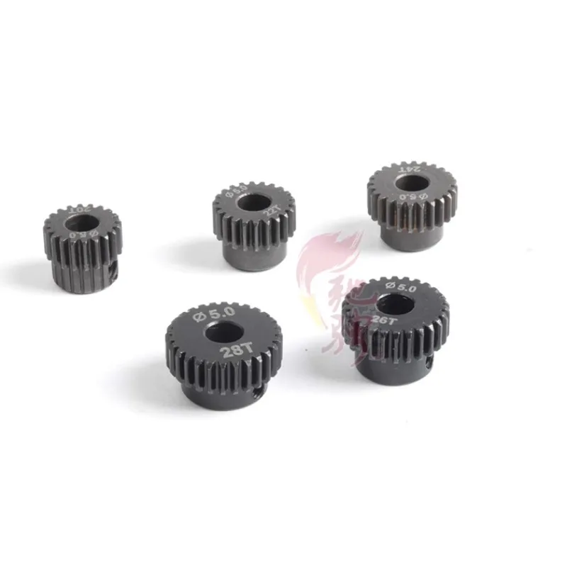 ZD Racing DBX-10 1/10 RC Car Parts 48P/48DP 5mm Shaft Aperture 45 # Steel Motor Teeth Sakura D5 Motor Tooth 20T 22T 24T 26T 28T