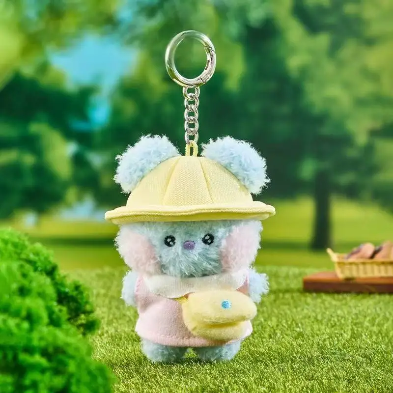 10 سنتيمتر أنيمي الكرتون Bt21 تاتا كوكي الربيع جولة سلسلة ألعاب من القطيفة موضة جديدة أفخم دمية ظهره المفاتيح اكسسوارات فتاة الهدايا