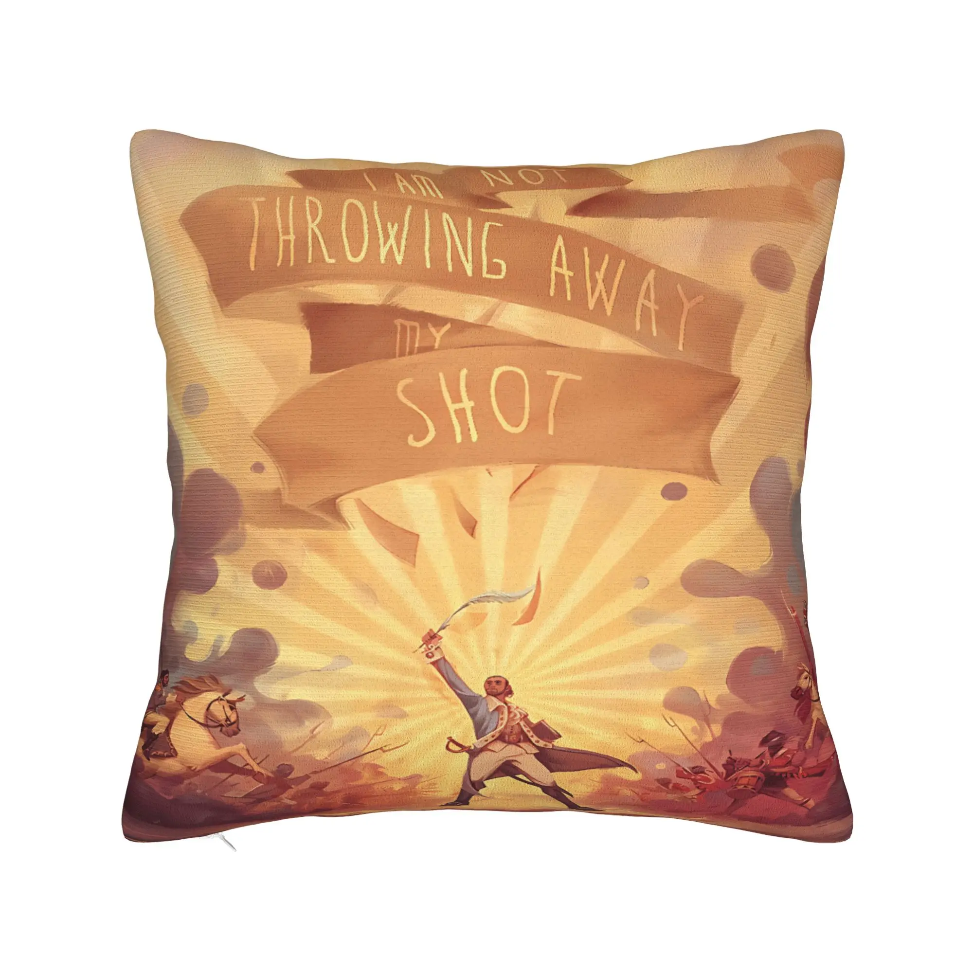 Hamiltons the Musical Pillowcases  Cute Funny Pillow Case For Sofa Home Decor Soft Pillow Cover