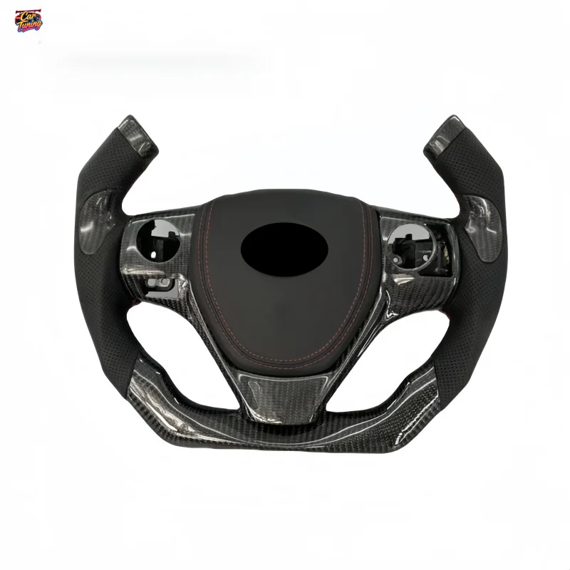 For Toyota Camry Wildlander Corolla RAV4 Highlander Avalon Carbon Fiber Steering Wheel Customization Without