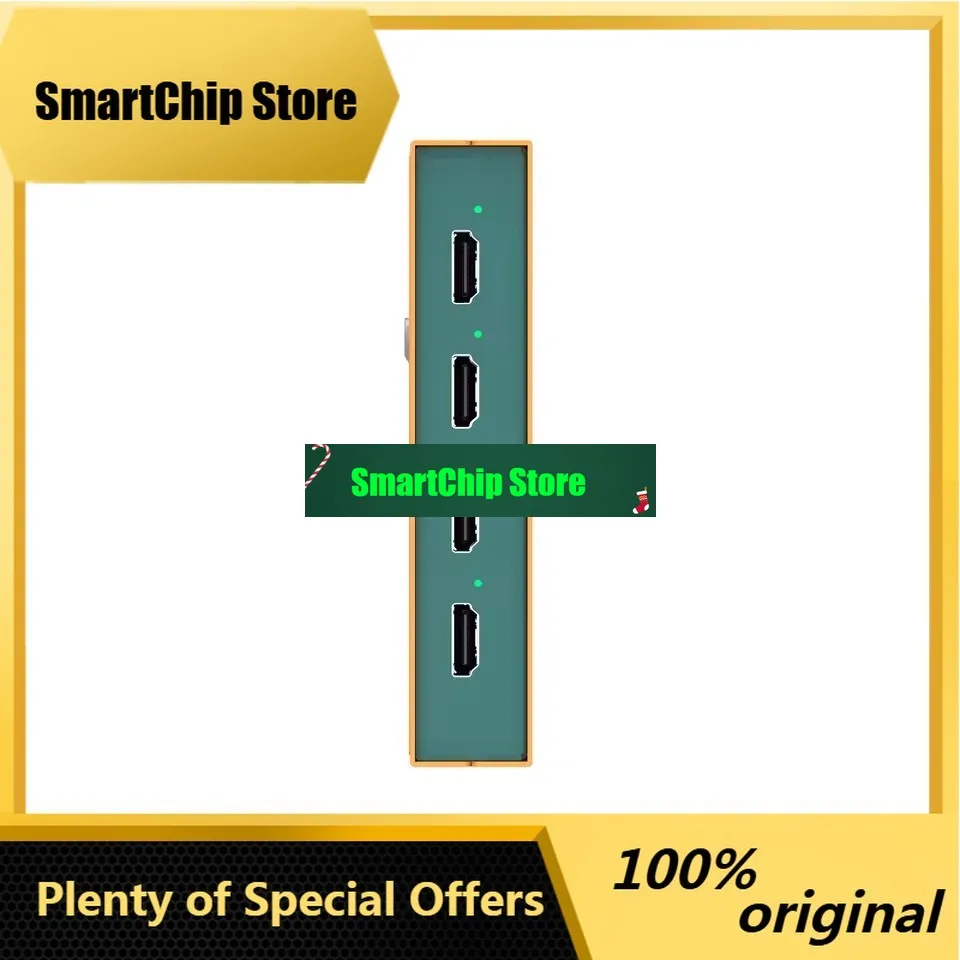 SmCpAvmatrix SD1242-4K 60hz 1x4 Video Distribution Amplifier Ultra Signal Transmission Dc&usb Type-c Power Supply Video Splitter