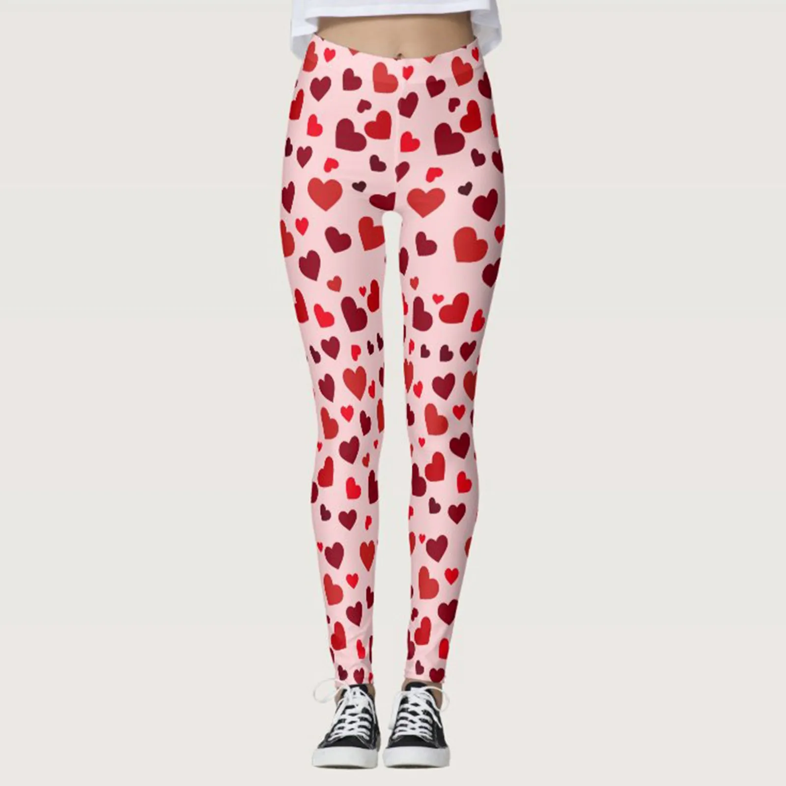 

Valentine's Day Women Custom Valentine's Day Printed Pants Custom Leggings For Leggings Running Gift For Lovers Couple Clothes