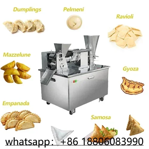 Mini Automatic Momo Somosa Ravioli Machine Big Empanada Spring Roll Dumpling Samosa Making Machine