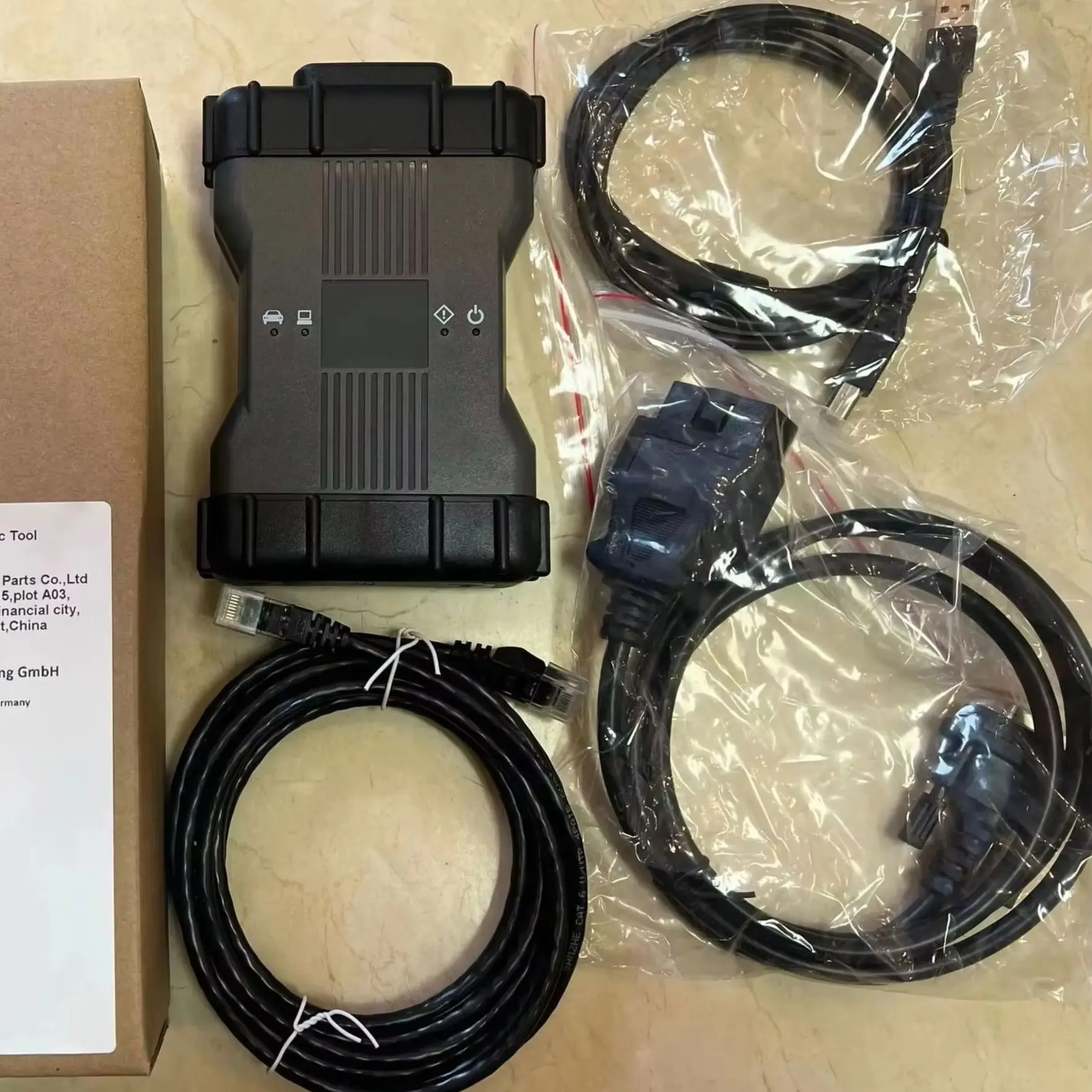 برنامج V06.2025 X.DAS VCI C6 MB Star SD DOIP أداة تشخيص السيارات بالإضافة إلى أداة ماسح رمز الكمبيوتر المحمول E6420 I5 CPU 8G المستخدمة