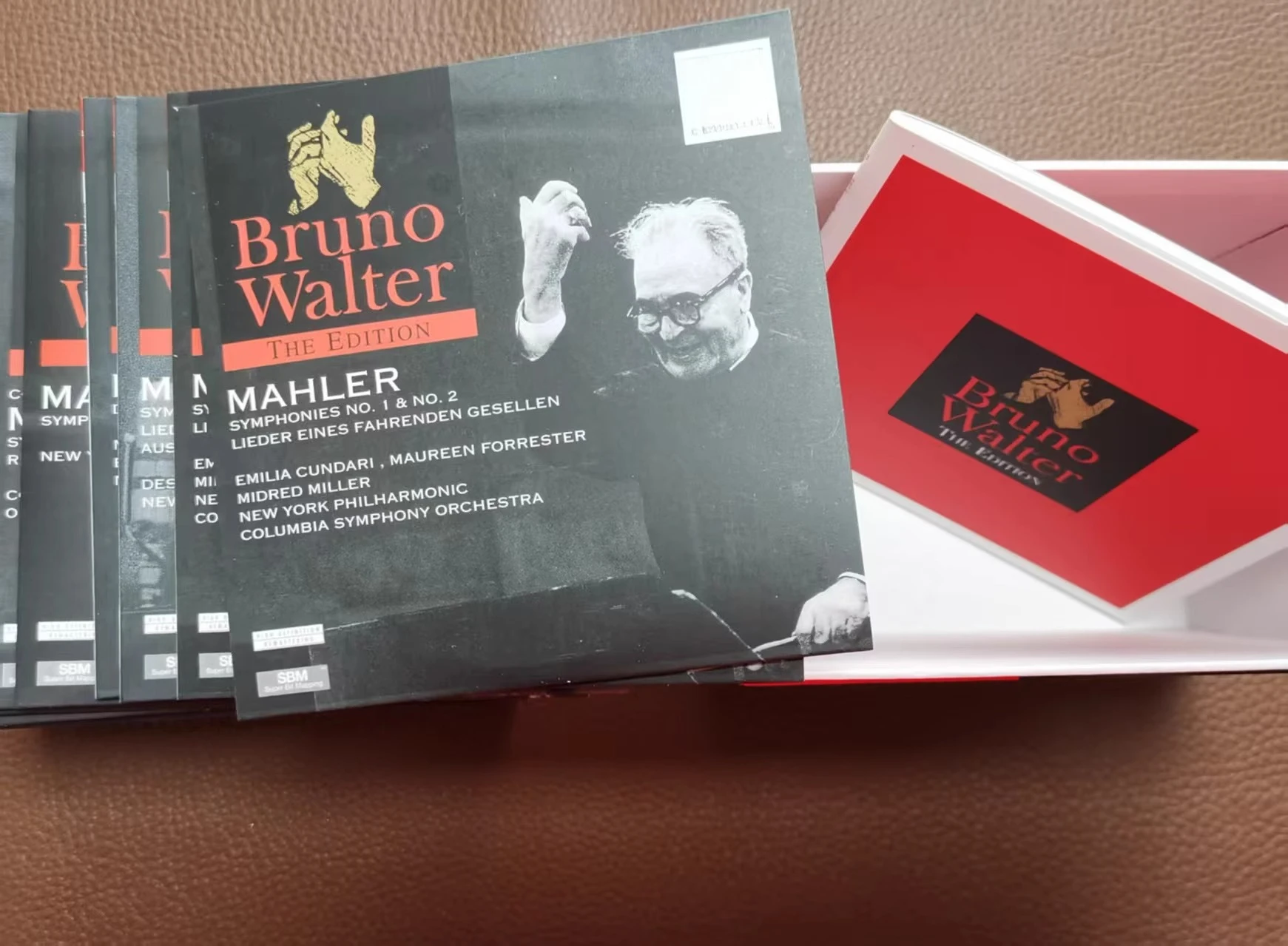 Famous Conductor Bruno Walter 39CD Korean Edition Classical Music Collection