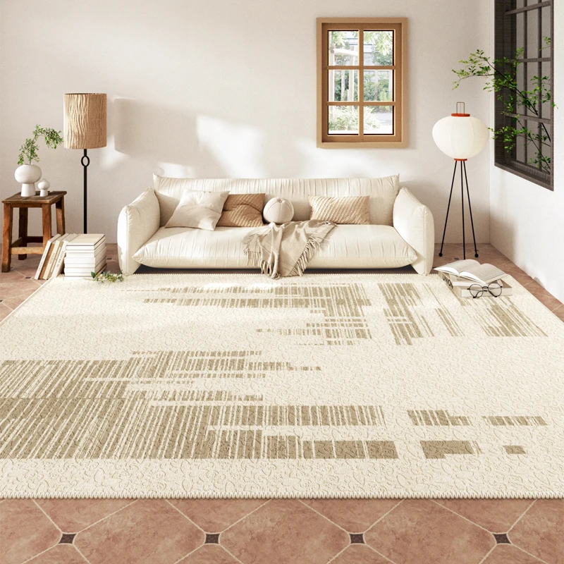 Simple Modern Area Rugs Nordic Style Geometric Carpet for Living Room Bedroom Study Chair Sofa Table Floor Mat Entryway Doormat