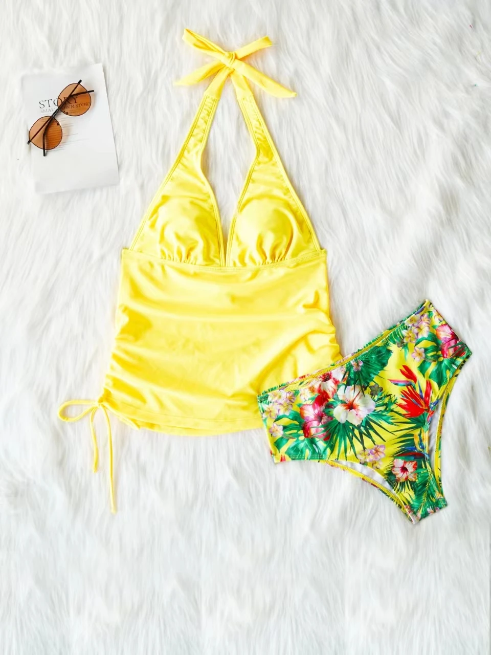 

Two Pieces Swimsuit Women Swimwear Slimming Bodysuit Summer Beach Bathing Suit
