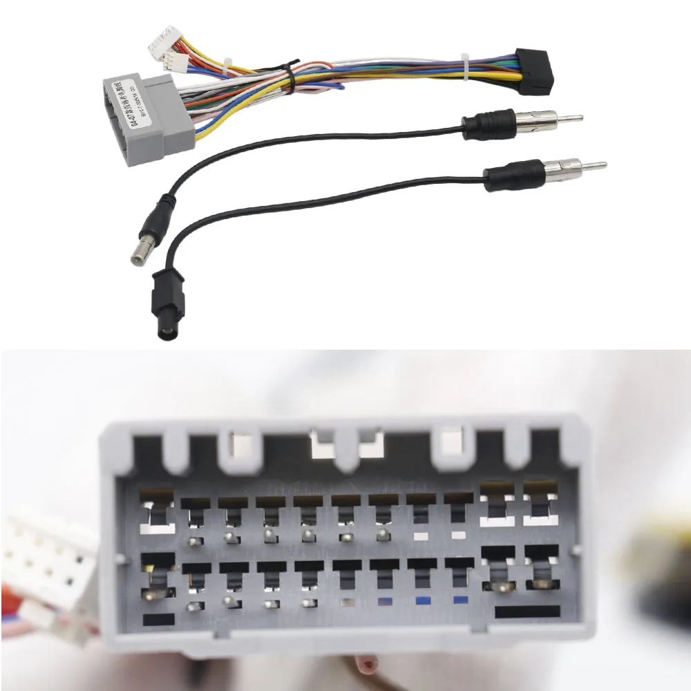 16 Pin CANBUS Decoder Harness for Dodge Caliber Jeep Compass Grand Cherokee WK Adapter Kit