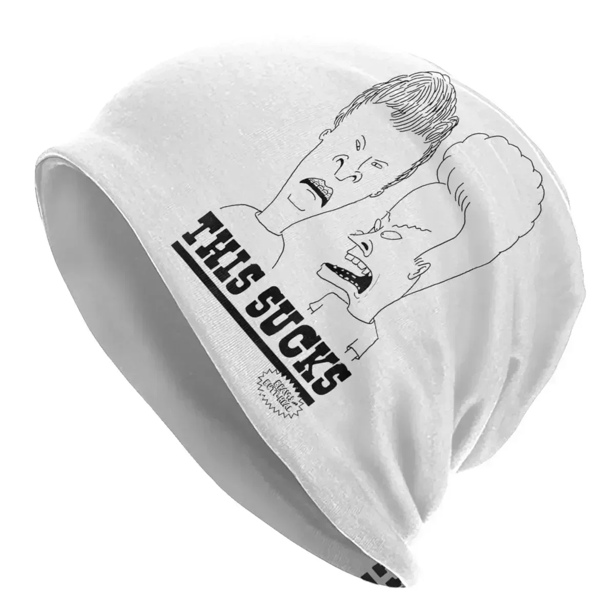 Beavis And Butthead Warm Knitted Cap Hip Hop Bonnet Hat Autumn Winter Outdoor Beanies Hats for Men Women Adult