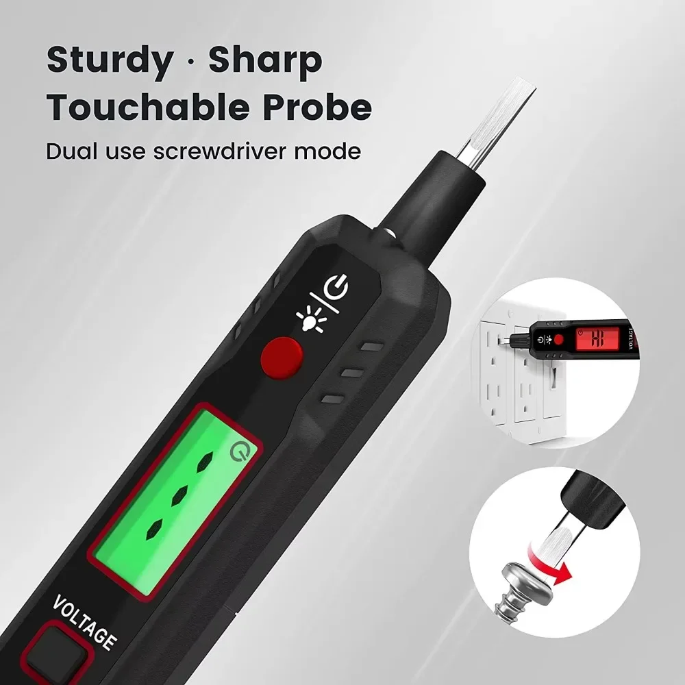 Non-contact AC Voltage Detector Electrical Tester Pen Touchless Voltage  Pencil AC 12-300V