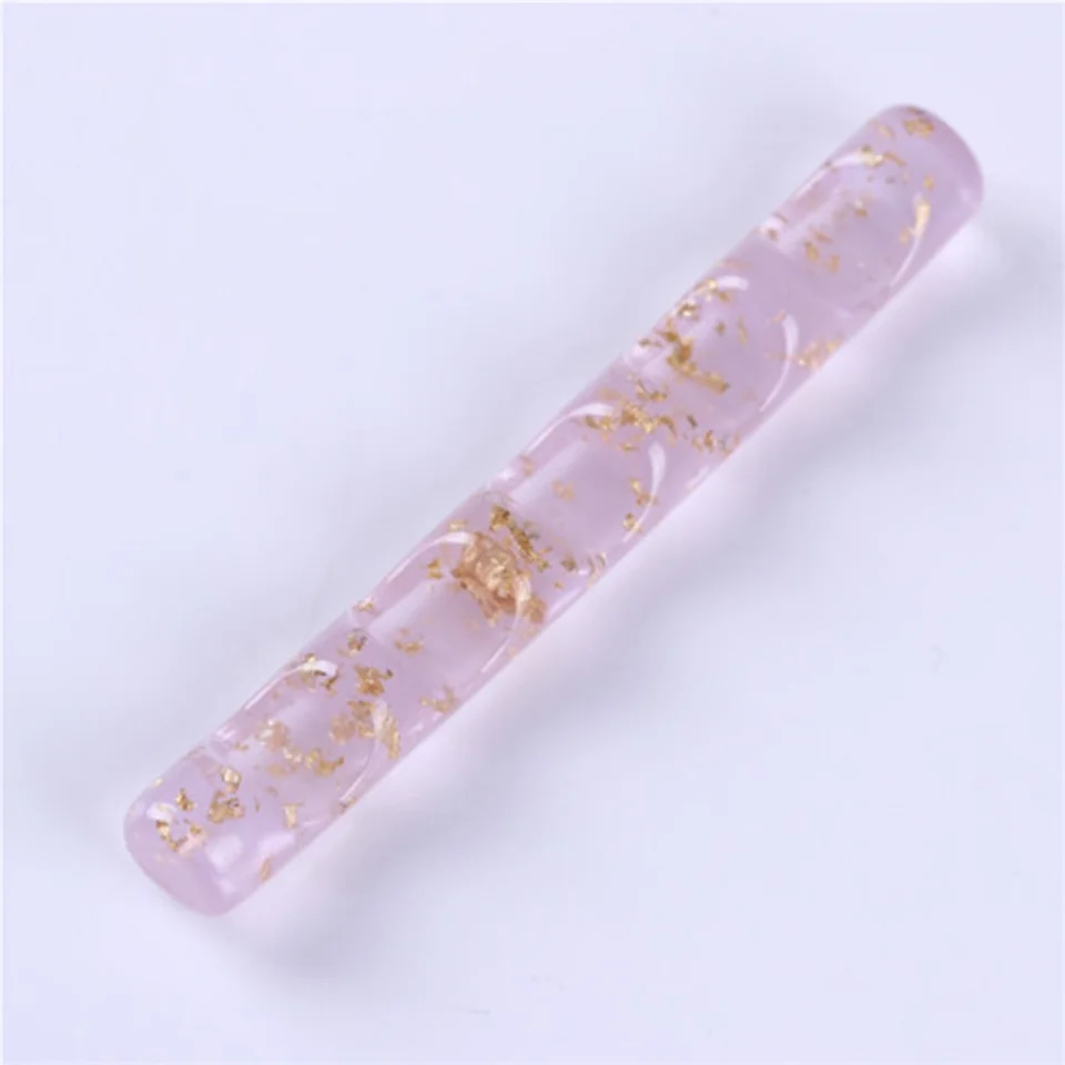 1 Pieza de 5 Cuadrículas Estante Acrílico Transparente para Pinceles de Uñas Soporte para Lápices de Pintura Soporte de Exhibición de Pinceles de Gel UV Colorido 5